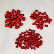 Adhesive Wooden Lady Birds Mix 125pc - Harry & Wilma