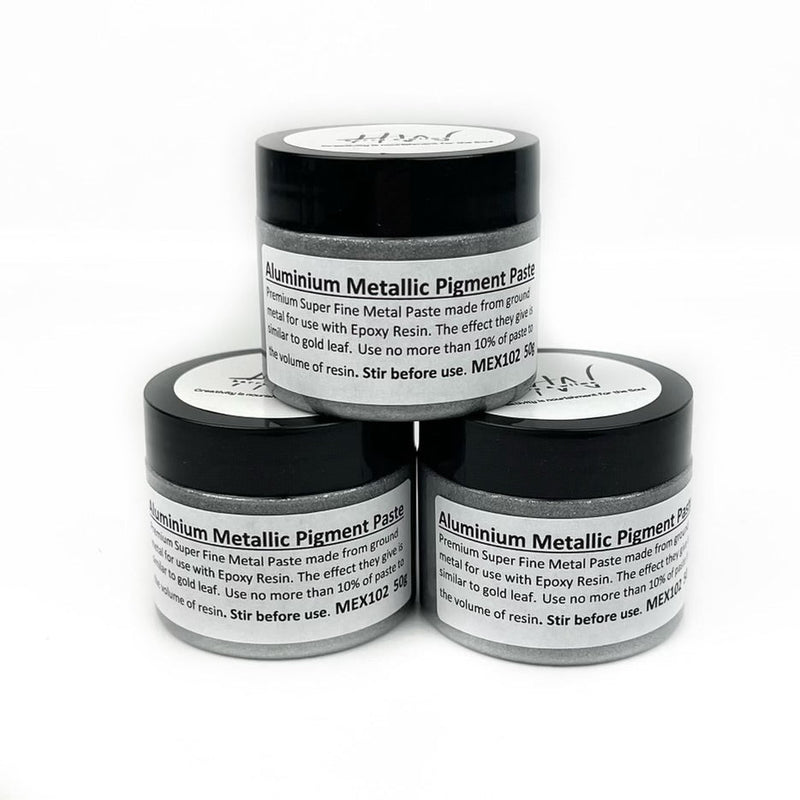 Aluminium Metallic Pigment Paste 70g - Harry & Wilma