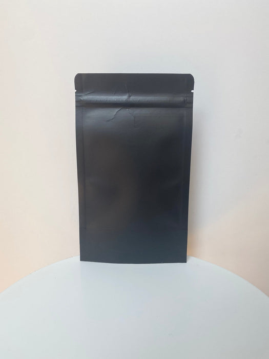 Black Stand Up Pouch Bag - Clear Window (100pcs) (12*20cm) - Harry & Wilma