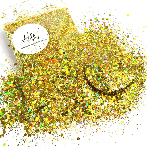 Christmas Glitter Glittering Gold 25g