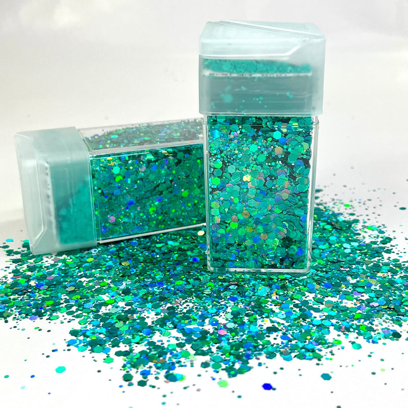 Chunky Glitter 42g Aquamarine - Harry & Wilma