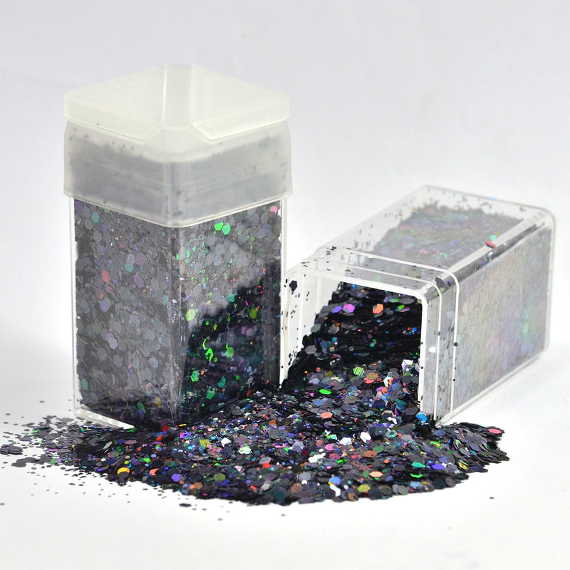 Chunky Glitter 42g Black - Harry & Wilma