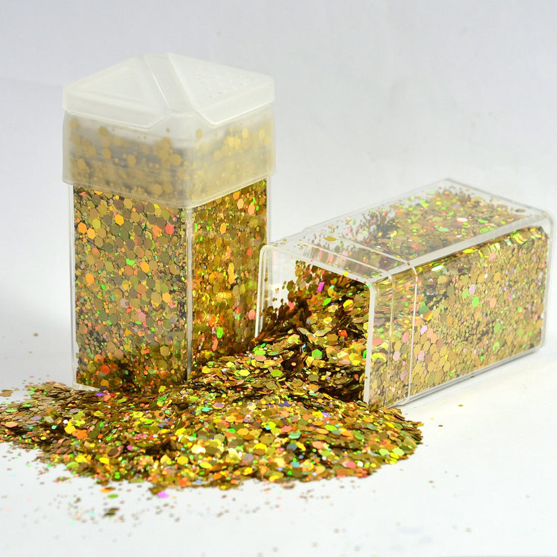 Chunky Glitter 42g Brilliant Gold - Harry & Wilma