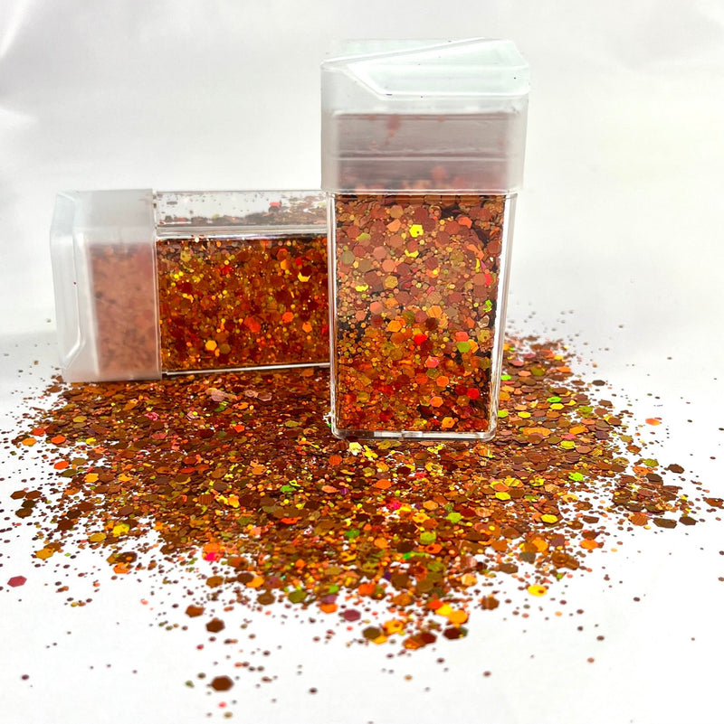 Chunky Glitter 42g Copper Rust - Harry & Wilma