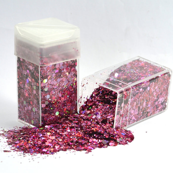 Chunky Glitter 42g Passion Pink - Harry & Wilma