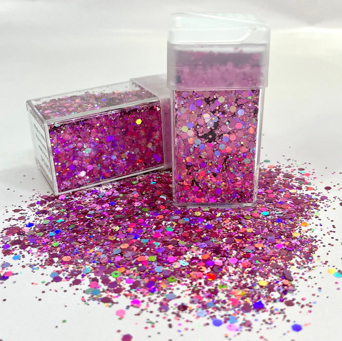 Chunky Glitter 42g Pastel Pink - Harry & Wilma