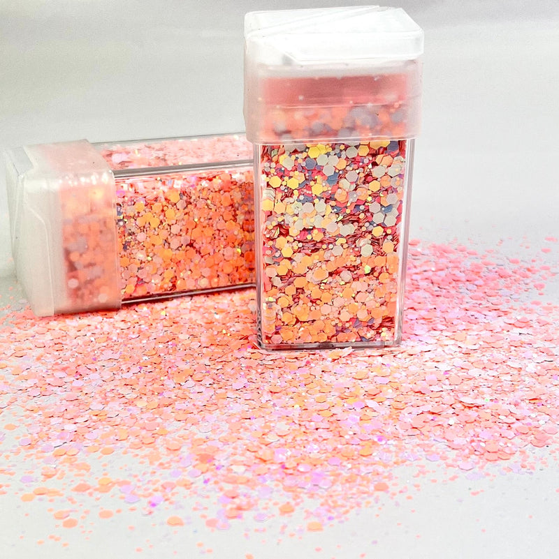 Chunky Glitter 42g Peachy Pink - Harry & Wilma