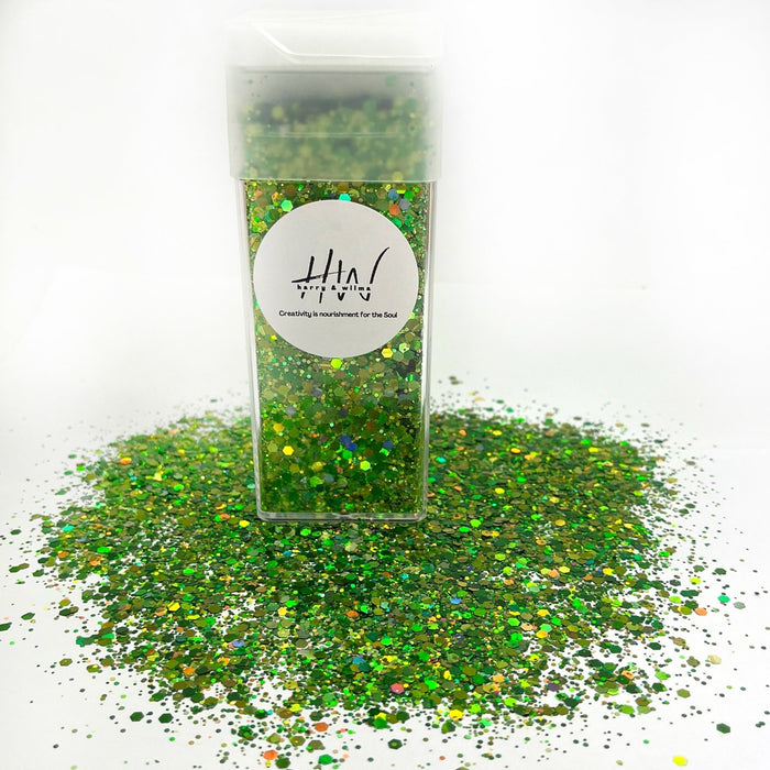 Chunky Glitter Large 125g Extreme Super Sparkle - Garden of Eden - Harry & Wilma