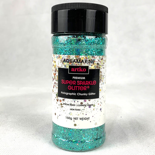 Chunky Glitter Large 150g Super Sparkle -  Aquamarine