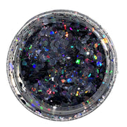 Chunky Glitter Large 150g Super Sparkle - Black - Harry & Wilma