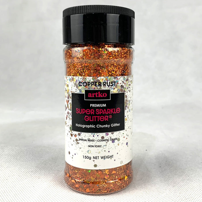 Chunky Glitter Large 150g Super Sparkle - Copper Rust - Harry & Wilma