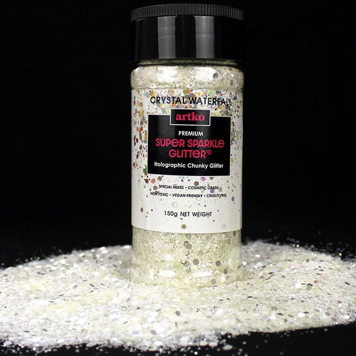 Chunky Glitter Large 150g Super Sparkle - Crystal Waterfall - Harry & Wilma