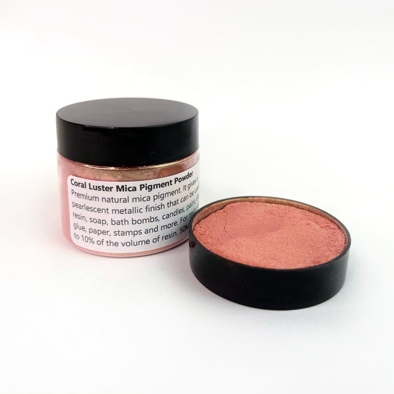 Coral - Lustre Mica Powder - Harry & Wilma