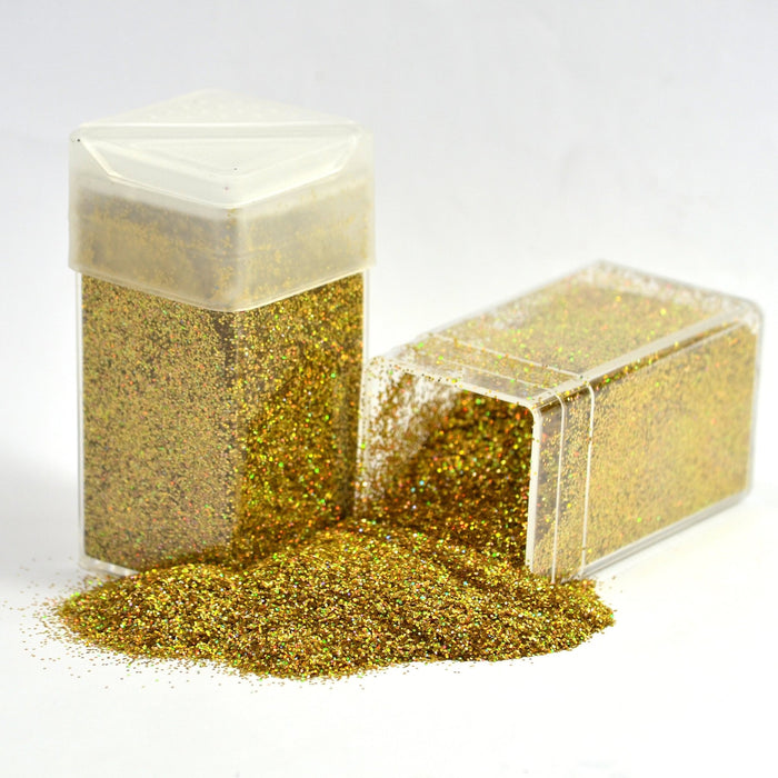 Extra Fine Glitter Gold Holographic 42g - Harry & Wilma