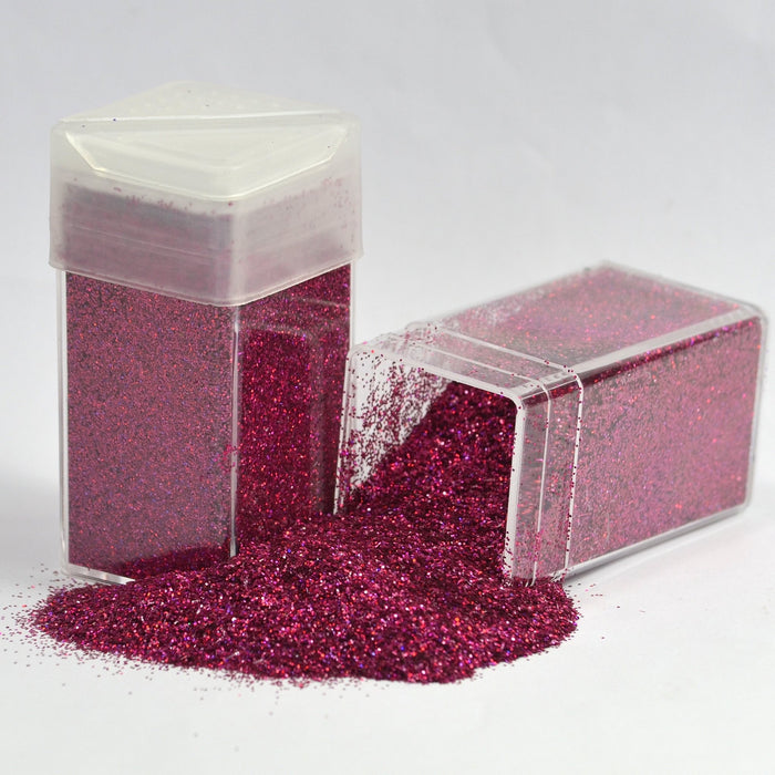 Extra Fine Glitter Hot Pink Holographic 42g - Harry & Wilma