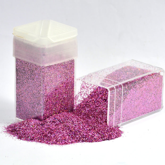 Extra Fine Glitter Pink Holographic 42g - Harry & Wilma