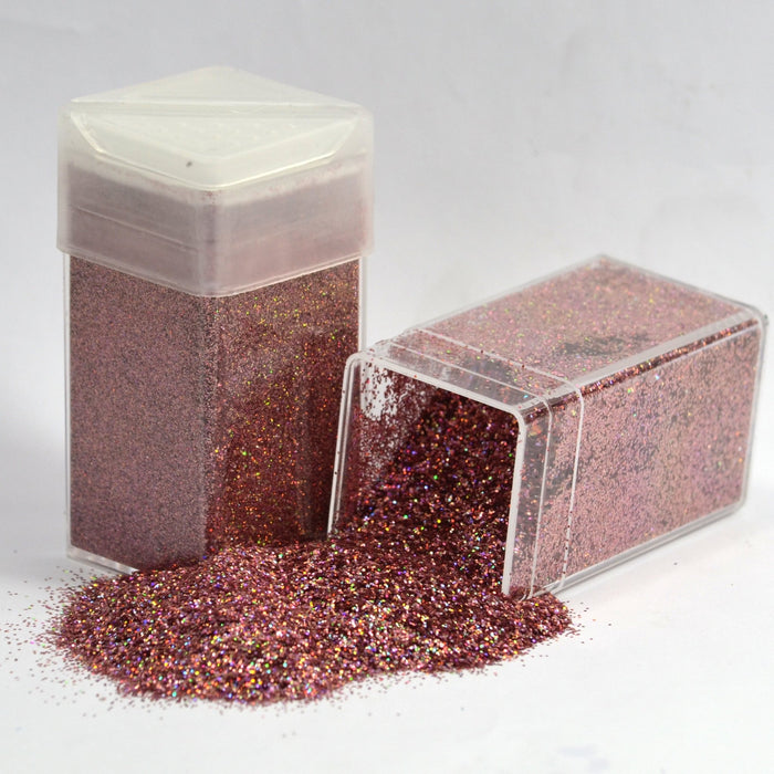 Extra Fine Glitter Rose Gold Holographic 42g - Harry & Wilma