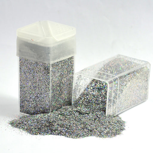 Extra Fine Glitter Silver Holographic 42g