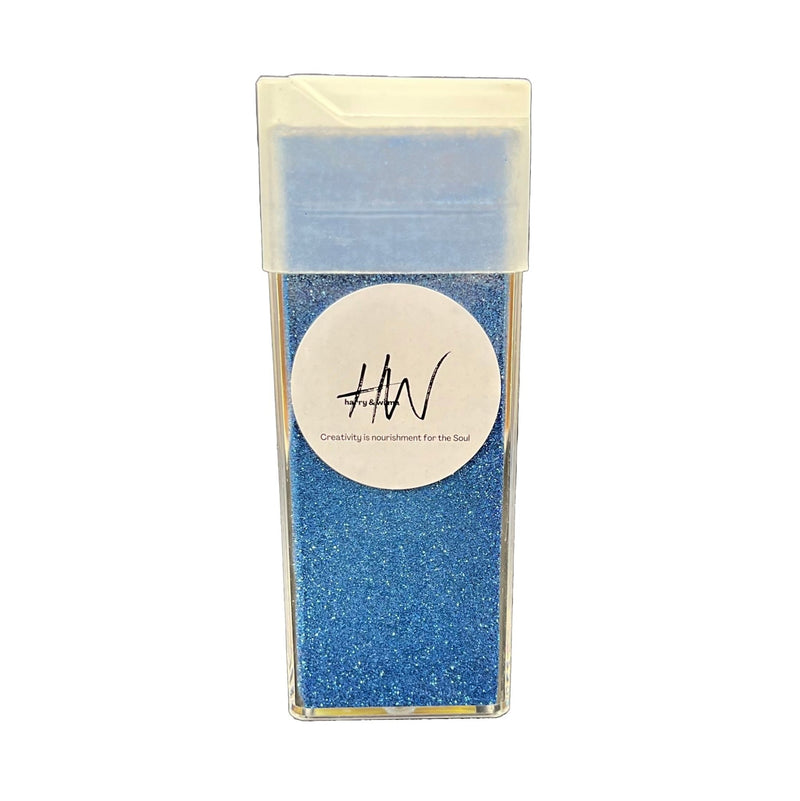 Extra Fine Glitter Ultra Metallic Cosmetic Grade - Blue Lights 130gms - Harry & Wilma