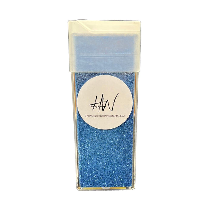 Extra Fine Glitter Ultra Metallic Cosmetic Grade - Blue Lights 130gms - Harry & Wilma