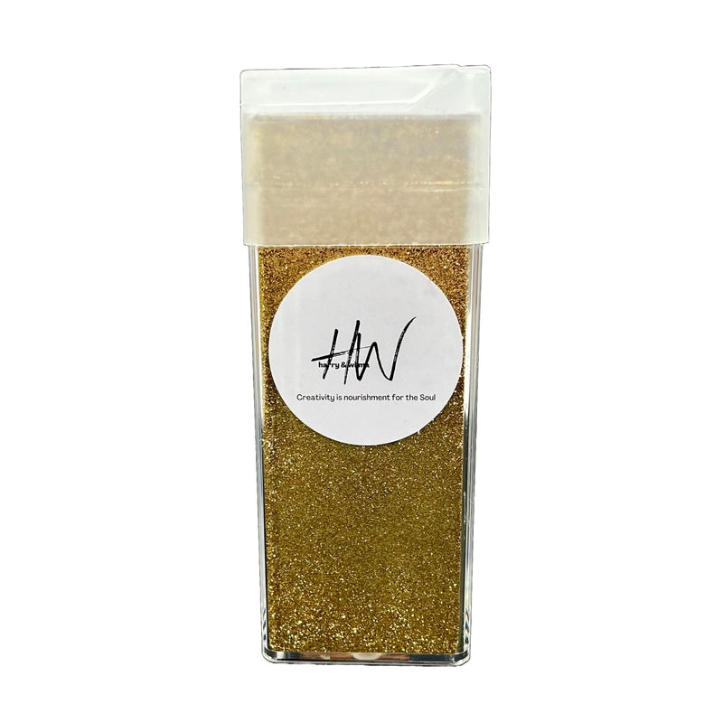Extra Fine Glitter Ultra Metallic Cosmetic Grade - Champagne 130gms - Harry & Wilma