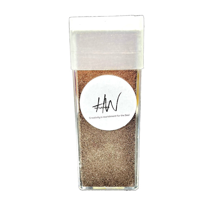 Extra Fine Glitter Ultra Metallic Cosmetic Grade - Cinnamon 130gms - Harry & Wilma