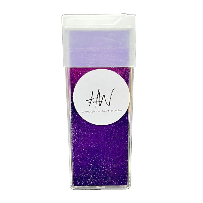 Extra Fine Glitter Ultra Metallic Cosmetic Grade - Deep Purple 130gms - Harry & Wilma