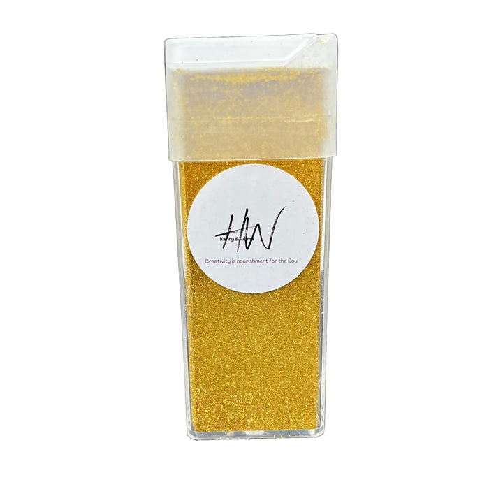 Extra Fine Glitter Ultra Metallic Cosmetic Grade - Gold Glimmer 130gms - Harry & Wilma