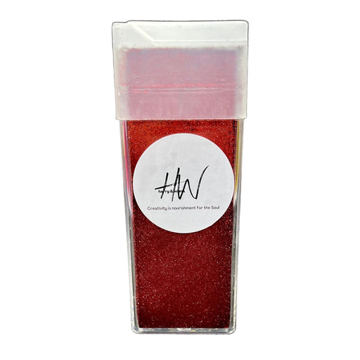 Extra Fine Glitter Ultra Metallic Cosmetic Grade - Rich Red 130gms