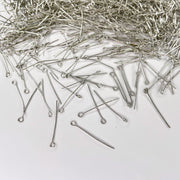 Eye Pins Silver 30mm 900pc (Nickel Free) - Harry & Wilma
