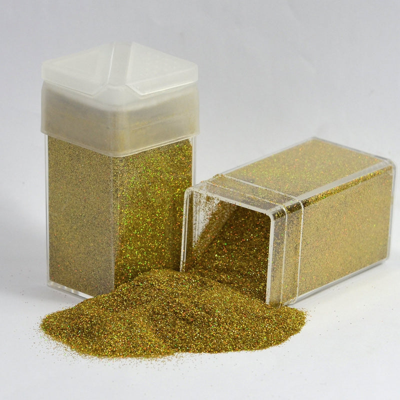 Fine Glitter Gold Holographic 42g - Harry & Wilma