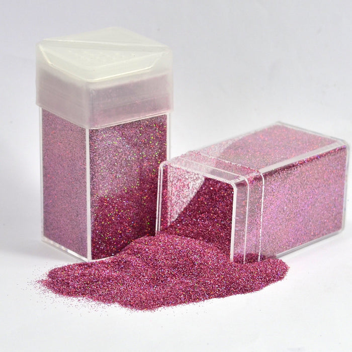 Fine Glitter Pink Holographic 42g - Harry & Wilma