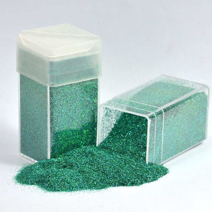 Fine Glitter Teal Holographic 42g - Harry & Wilma