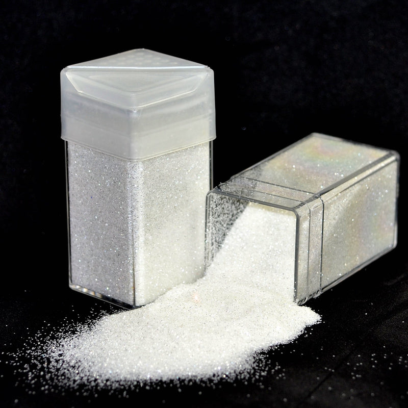 Fine Glitter White Holographic 42g - Harry & Wilma
