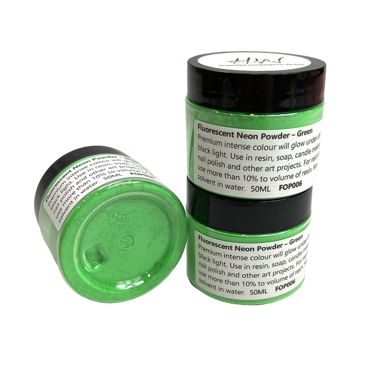 Fluorescent Powder - Green - Harry & Wilma