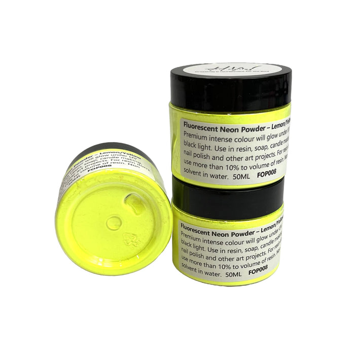 Fluorescent Powder - Lemon Yellow - Harry & Wilma