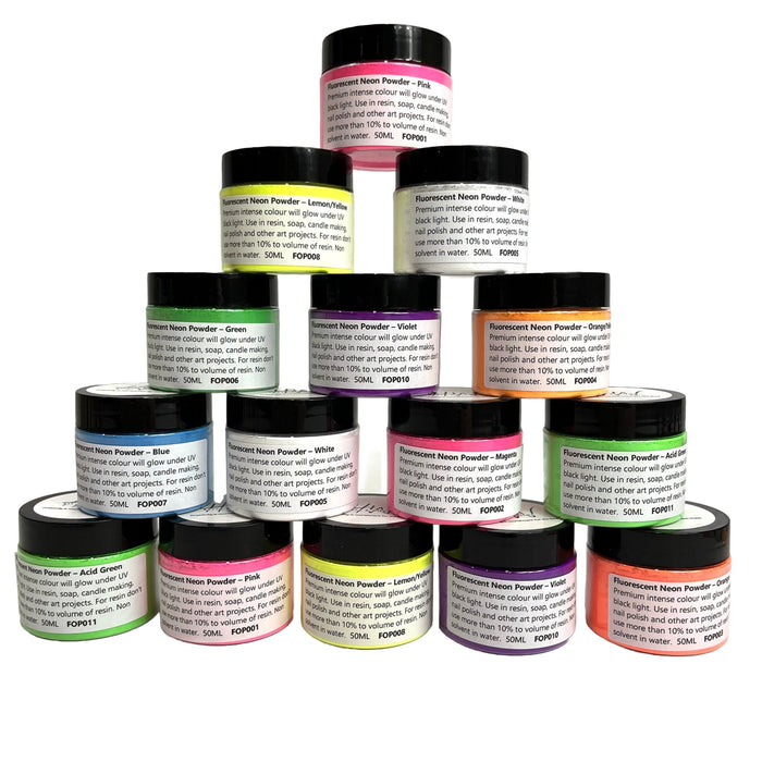 Fluorescent Powder - White - Harry & Wilma