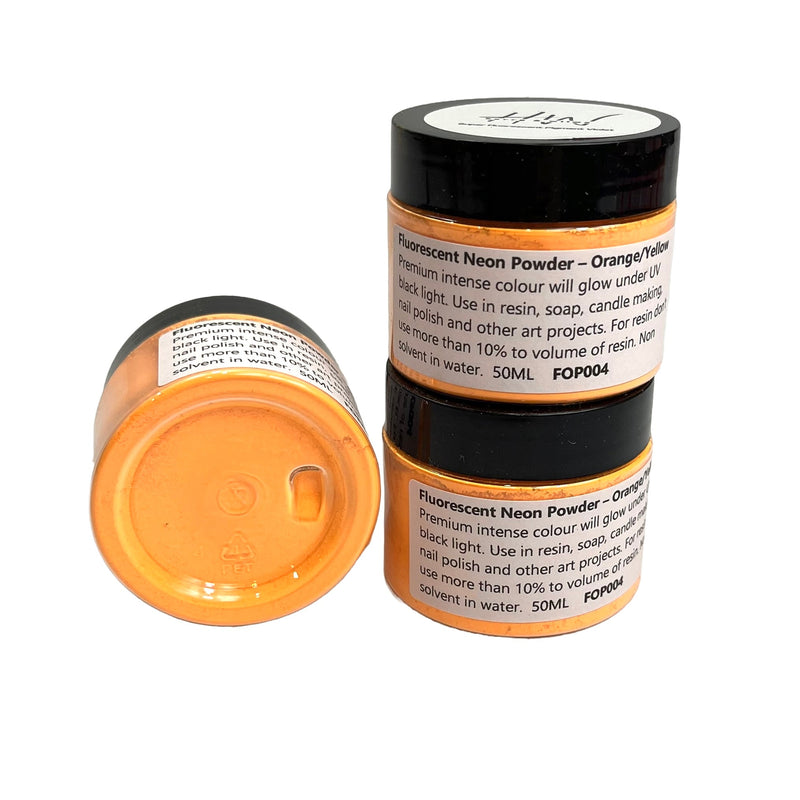 Fluorescent Powder - Yellow/Orange - Harry & Wilma