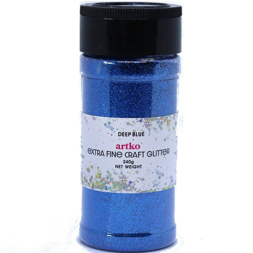 Glitter Extra Fine 240g - DEEP BLUE