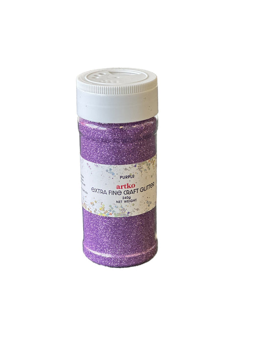 Glitter Extra Fine 240g - PURPLE - Harry & Wilma