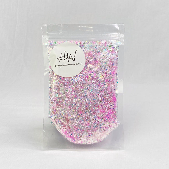 Glitter Pastel Princess Pink 40g - Harry & Wilma