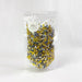 Glitter Shapes 6mm Sequins Gold & Silver Mix