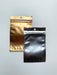 Gold Eye Catching Foil Bag - Transparent Face (100pcs) (8*13cm)