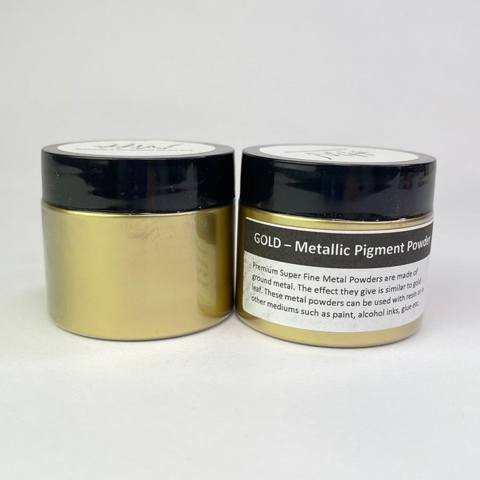 Gold - Metallic Pigment Powder 50g - Harry & Wilma