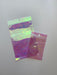 Holographic Rainbow Reflective Transparent Bag (100pcs) (8*13cm)