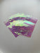 Holographic Rainbow Reflective Transparent Bag (100pcs) (8*13cm)