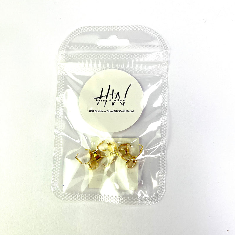 Bails Gold - Stainless Steel 5pcs