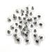 Comfort clutches Silver 40pcs - Stainless Steel