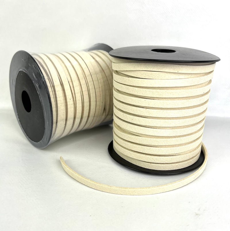Faux Suede Rolls 2.6mm Beige 30mtrs