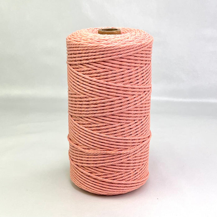1.5mm cord Peach  500gm roll